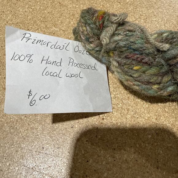 In The Eyes of March 100% Handspun Art Yarn Lot of 5 Skeins Wool Blend - Picture 7 of 9